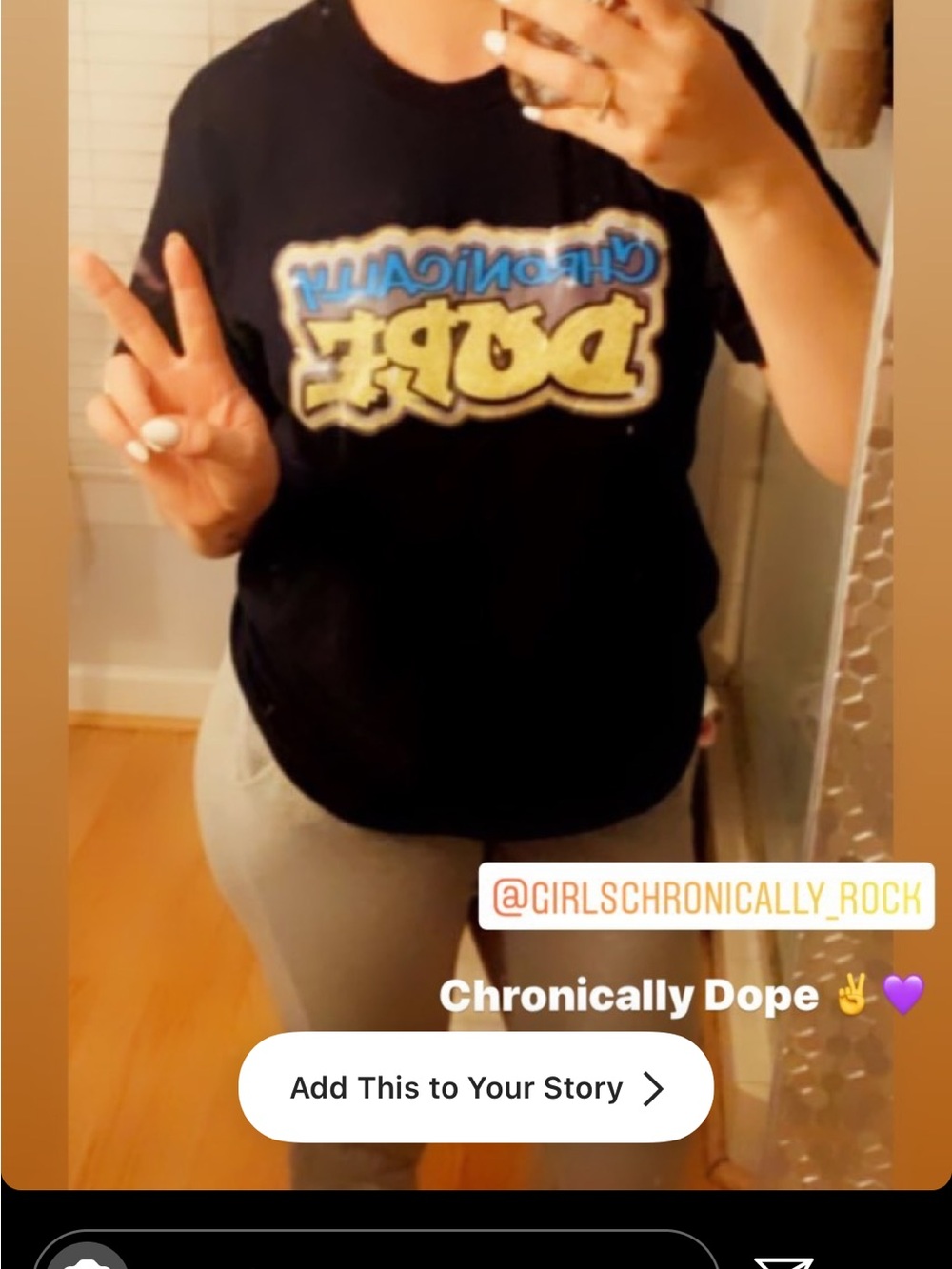 Chronically Dope Graphic Tee - Black